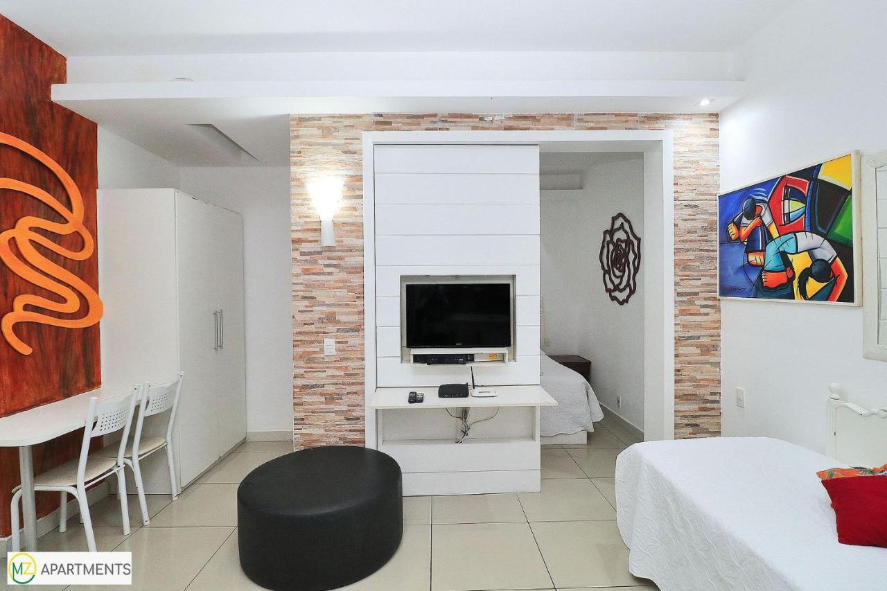 Studio Silencioso Para 3 Pessoas Em Copacabana Рио-де-Жанейро Экстерьер фото